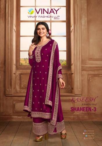 Kaseesh Shaheen Vol 3 By Vinay Designer Partywear Salwar Kameez Collection